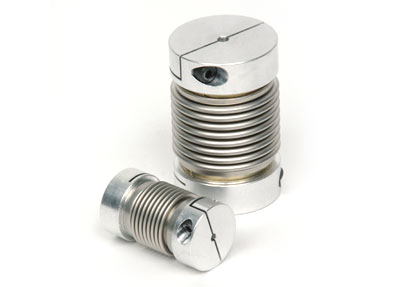 overall length 40,0mm hub diameter 31,0mm Steel bellow coupling MBK both sides bore 14mm MDmax = 7,5Nm short version 