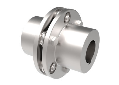 Single Disc Lovejoy 77201 Size MDSD-50C Mini Disc Clamp Style Coupling 0.625  Bore A 0.75  Bore B Complete Coupling 1.969 OD 1.732 Length 66 in-lbs Nominal Torque 3100 rpm Max Rotational Speed 